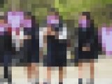 制服姿の女のコを撮影しました！！１００