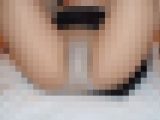 仕事帰りのスーパー美人OL⑥（肌色+黒ストッキング）
