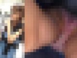【顔出し】 パンチラ160 生のピンクのパンティ