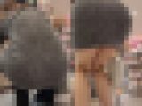 【ニットワンピ】スタイル抜群のプリ尻お姉さん4