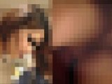 【顔出し】 パンチラ189  ストッキング越しにピンクのパンティ
