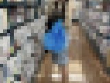 【レア】美女逆さ　ノーパン？！Tバック？！