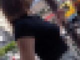 【横からの眺め20】スタイル抜群なＯＬさんの柔らかおっぱいに釘付け