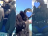 タイツならいいの？ただの食い込みパンツ？で大開脚美女