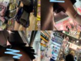 【ナプキン】買い物中の女の子を覗いたら…
