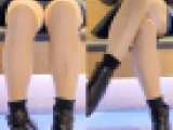 【青ニットミニワンピ】デカ尻の風俗嬢とイケアデート4