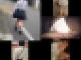 【音声有/粘着痴漢】満員電車で喘ぐあの紐P女〇高生を仲間4人で待ち伏せして狙い撃ち。