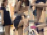 《顔有》衝撃的大開脚でロリP丸見え!私服○Cの無防備過ぎるお宝パンチラ動画901