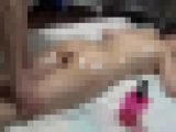 【巨乳もみもみ】無料オイルマッサージでイかされる若奥さん！