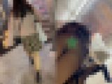 逆さ13☆4K撮影☆黄色チェックスカートからスト越しピンクP