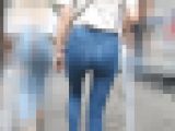 【4K高画質】フルバックライン付きスリムレギパン