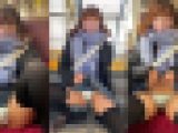 JK領域#2 ゆるふわ青チェちゃんイケナイお座り