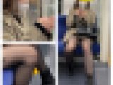 脚フェチ522  美人お姉さんの対面エロ過ぎる黒スト美脚