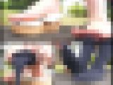 紺ソを履いてみます