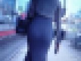 超スーパーハイスペック極上美人お姉さんが極薄タイトスカートモッコリ食い込ませて歩いて姿がエロい