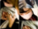 [痴〇映像/黒髪制服K]超密着。埋もれる制服Ｋを大の大人が寄ってたかっておっぱい揉んで乳首コリコリ