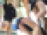 （再販）極小えろパンツ美女モロ見えパンチラ盗撮?生尻に釘付け?