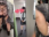 【ゆう-４】エレベーターで１３日分のパンツと２日分のブラを逆さ撮り