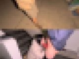 （再販）繁華街でキャッチしてた女の子に近くのビルの階段でフェラしてもらいました！
