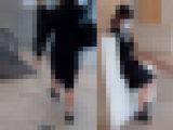就活生追いかけてたらたまたまエスカレーターに乗ったのでスカート突っ込みでP見ちゃいました