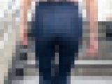 【再販】【OLシリーズ】スキニーデニムが似合う小尻女が階段を闊歩するシーン【121】