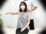 スレンダーEカップ女子大生?美人JDの美巨乳揉みしだくセクハラストレッチ?/【ストレッチ専門店】【上半身編】