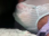 【再販】【4K】パンティ着用して着衣内射精　こんなスケスケパンティを買った理由が盛大に飛ばしたいからです！