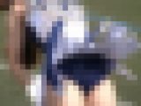 【再販】大人気！正統派美人JDチアの応援演技　3部作！③作目　サイドライン応援はみパン編　HD67-03