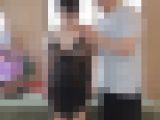 【再販】巨乳美女、悪徳ハゲマッサージ師からザーメン顔面シャワーを喰らう！