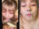 【再販】スマホ撮影 おっぱいデカめギャルのフェラ抜き 気付いたら顔射してました