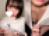 【露出オナ】色白美肌ぱっつんJD_深夜の公衆トイレオナニー【自撮り】