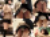 【再販】鬼畜スカートめくり35～お尻に食い込む白P,太ももが激エロな美少女J○5連続めくり～