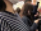 【すぐそこの眺め91_ちっぱいver】電車内で人妻のちっぱいに釘付け！