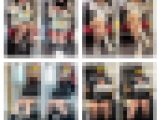 22分の脚フェチ629  4名の美人お姉さんの対面エロ過ぎる生脚美脚