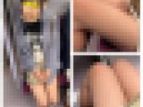 綺麗な美脚に勃起寸前！超絶S級私服美女のエロ過ぎる真上・接近からのミニスカ生脚598