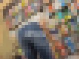 045 私服Kさんの着衣尻 ぴちパツデニム