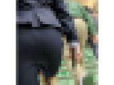 【320】スリットと大股歩行のセクシーOLさん、都会の夜を闊歩！(前編)