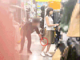 【25%OFF/5人分セット】白いネコからの贈り物?【禁断の逆さ撮り】美女の純白を逆さ撮り