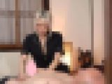【再販】金髪派手髪の大人っぽデカパイ巨尻ギャルの出張マッサージ嬢にチ●ポ擦り付けセクハラ・発情顔につけ込み中出しSEX