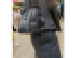 【347】グレースーツのタイトスカートと黒パンスト美人OLさん！