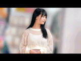 〔非コンプラ動画(81)〕アパレルスタッフ痴カン（黒髪ロング、美白ミニスカ）
