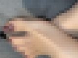 仕事帰りOLのパンスト足つま先＆パンプスゲット　濃厚パンスト足を舐め回すように…