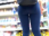 【４K・高画質】#30 パツパツレギパン娘のボリューム満点な下半身