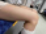 【再販】10代レースのミニスカに白ソックス白美脚！！
