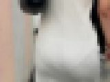 必見！！パンティー透け透け！薄手のニットワンピのギャル(/ω＼)