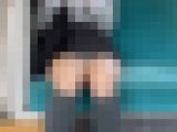（対面パンチラ）【ヨシノリvol23】韓流女子ギャル風のスカートの中