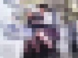 下校中のポニテ制服JKをじっくり眺める動画