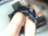 制服女子のパンチラ41　輝くフロントパンチラと風の悪戯編