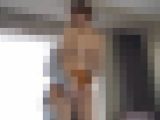 【再販】スレンダー巨乳の33歳人妻が旦那さんの目の前で巨根で突かれ喘ぎまくる