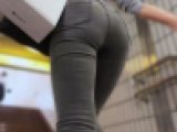 歩行記録0326「ぴちぴちデニム女子の下からのいい眺め」(3名)